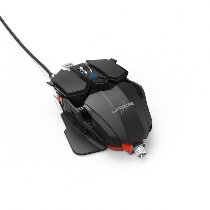 Hama uRage XGM 4400-MC2 Optikai egér, RGB 4400DPI 186003 PC