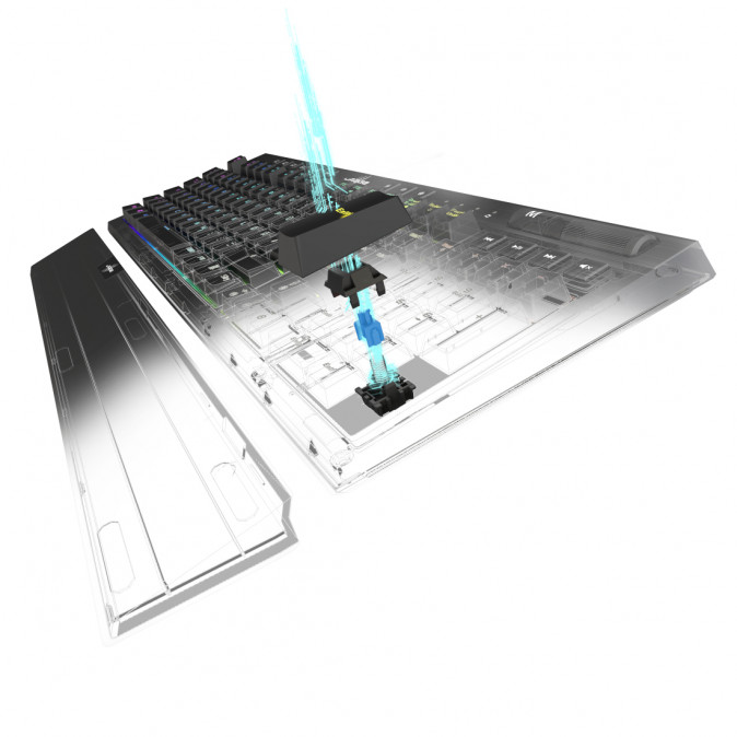Gaming "uRage Exodus 900" Mechanikus billentyűzet, RGB (Blue Switch) 186012 PC