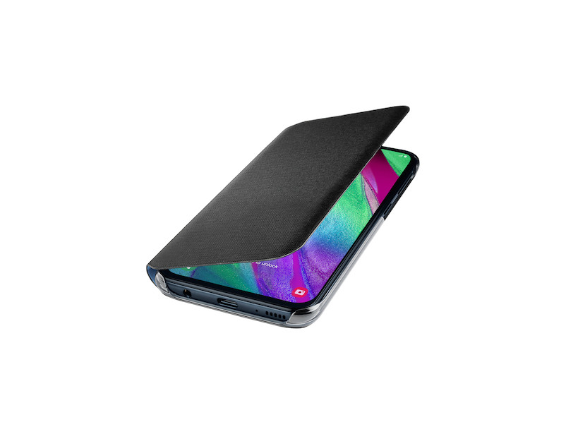 Samsung Galaxy A40 Flip tok Fekete Mobil