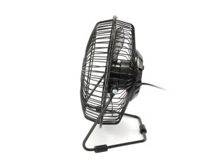 Equip-Life Asztali Ventilátor - 245420 (USB, 6", fekete) Otthon