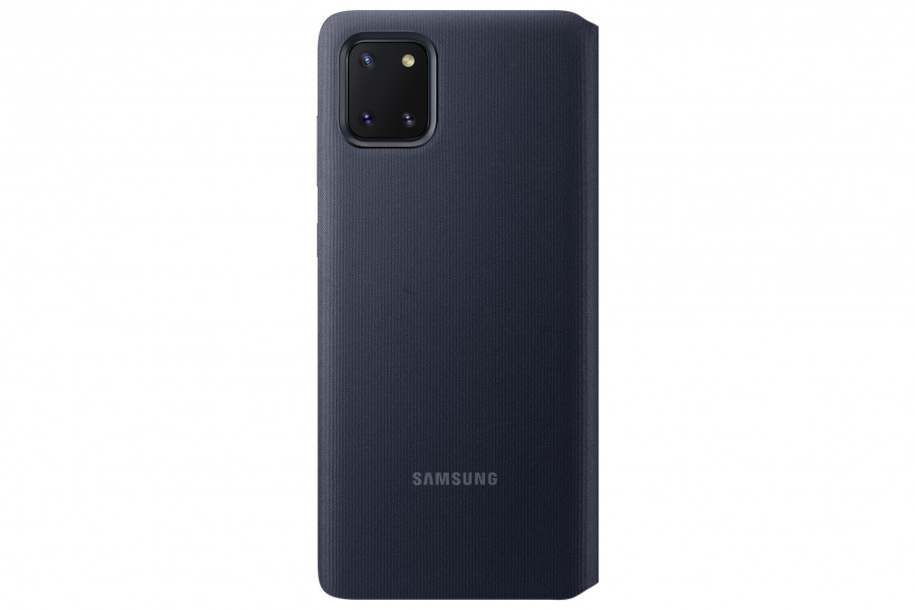Samsung N770 Galaxy Note 10 Lite Wallet Cover, gyári flip tok, fekete, EF-EN770PB Mobil
