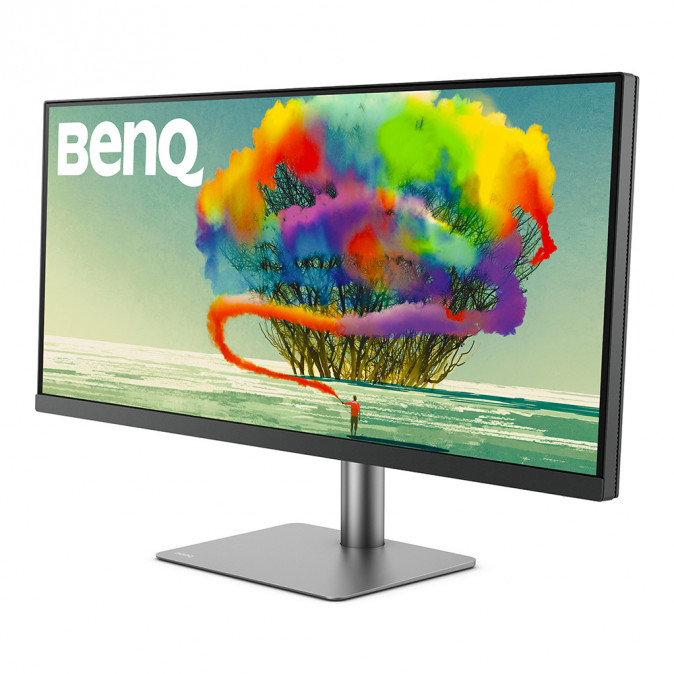 BenQ monitor 34" - PD3420Q (IPS, 16:9, 3440x1440, DP, HDMI, USB) HDR400, Speaker, HAS, Pivot PC