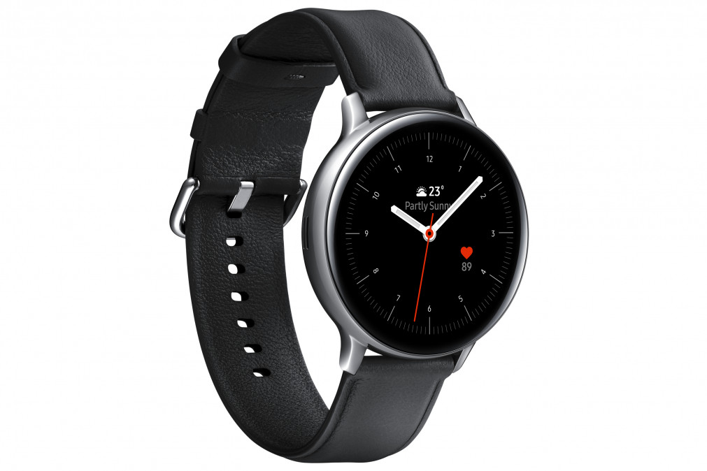 Samsung SM-R830S Silver Galaxy Watch Active 2 (40mm, Rozsdamentes acél) Mobil