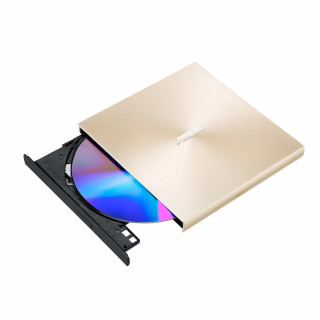 Asus ZenDrive ODD Külső - SDRW-08U9M-U (USB Type-C, USB tápellátás, DVD Író, Ultravékony, Arany) PC