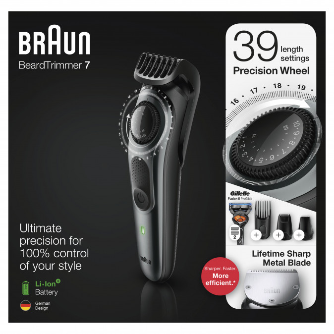BRAUN BT7240 szakállvágó Otthon