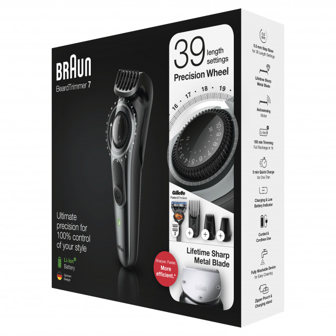 BRAUN BT7240 szakállvágó Otthon