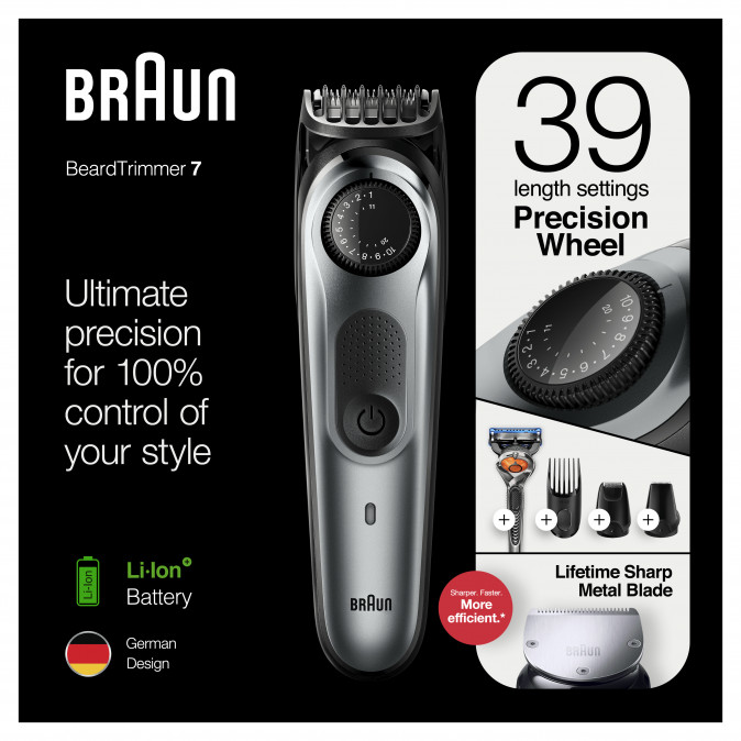 BRAUN BT7240 szakállvágó Otthon