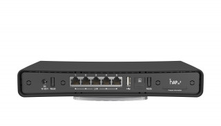 MikroTik hAP ac3 LTE6 kit 5xGbE LAN 1xSIM slot 802.11ac Dual-Band Vezeték nélküli LTE router PC