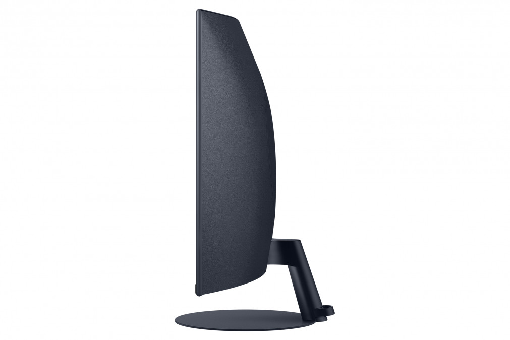 Samsung 27" C27T550FDU LED HDMI Display port ívelt kijelzős kékes sötétszürke monitor PC