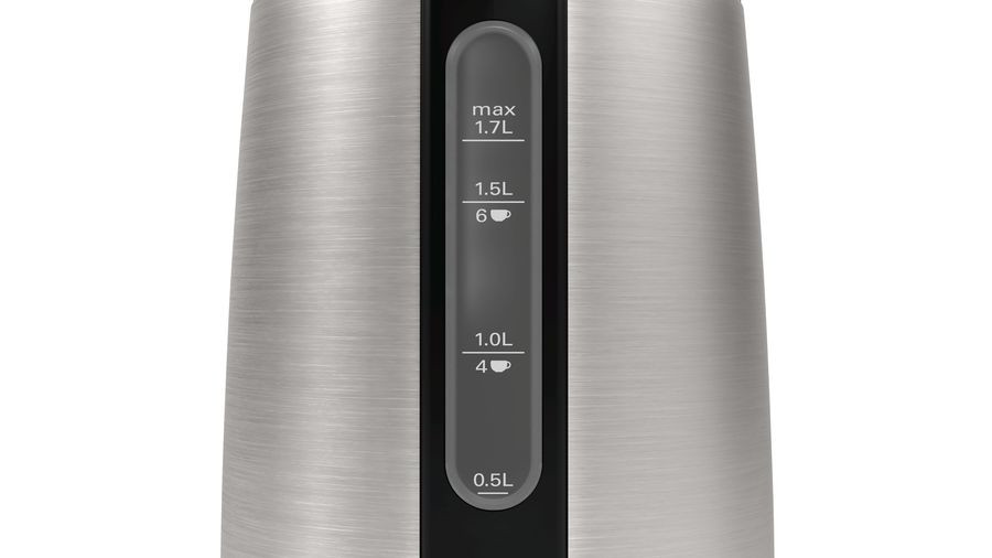 Bosch TWK3P420 DesignLine ezüst fekete vízforraló Otthon