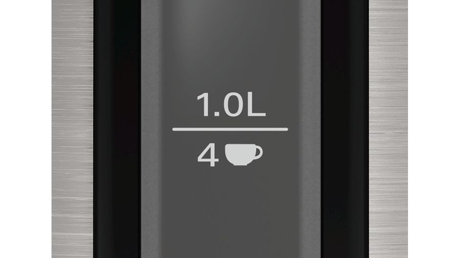 Bosch TWK3P420 DesignLine ezüst fekete vízforraló Otthon