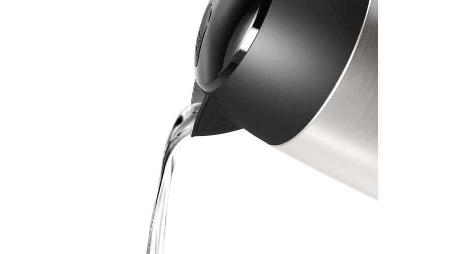Bosch TWK3P420 DesignLine ezüst fekete vízforraló Otthon
