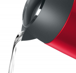 Bosch TWK3P424 DesignLine piros-fekete vízforraló Otthon