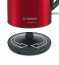 Bosch TWK3P424 DesignLine piros-fekete vízforraló thumbnail