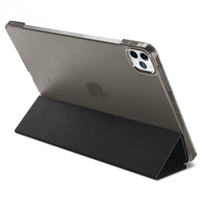 Spigen Smart Fold Apple iPad Pro 12.9" (2020) oldalra nyíló tok, fekete Mobil