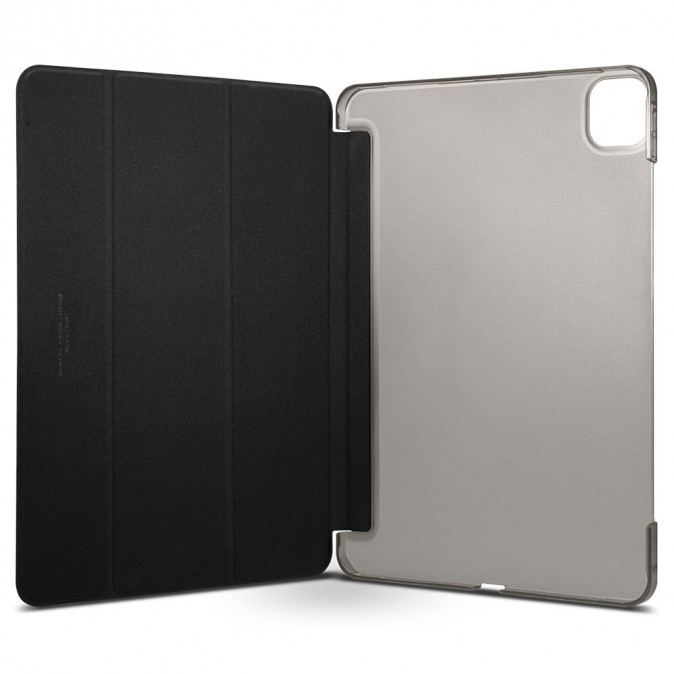 Spigen Smart Fold Apple iPad Pro 12.9" (2020) oldalra nyíló tok, fekete Mobil