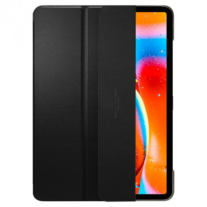 Spigen Smart Fold Apple iPad Pro 12.9" (2020) oldalra nyíló tok, fekete Mobil