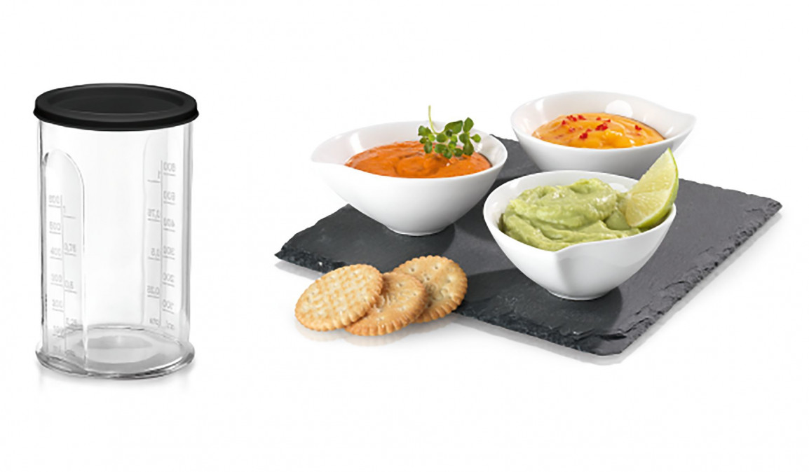 Bosch MS6CM6155 ErgoMixx Style fekete-ezüst botmixer szett Otthon