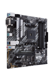 Asus Alaplap - AMD PRIME B550M-A AM4 (B550, 4xDDR4 4800MHz, 4xSATA3, 2x M.2, Raid, 4xUSB2.0, 8xUSB3.2) PC