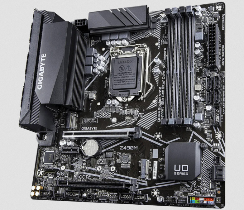 Gigabyte Z490M alaplap PC