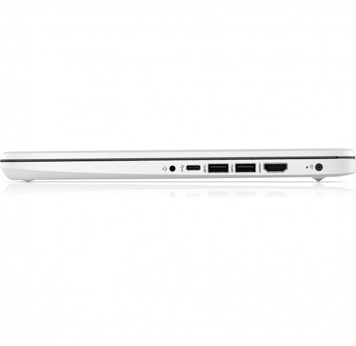 HP 14s-dq1003nh 14"FHD/Intel Core i3-1005G1/4GB/256GB/Int. VGA/Win10/fehér laptop PC