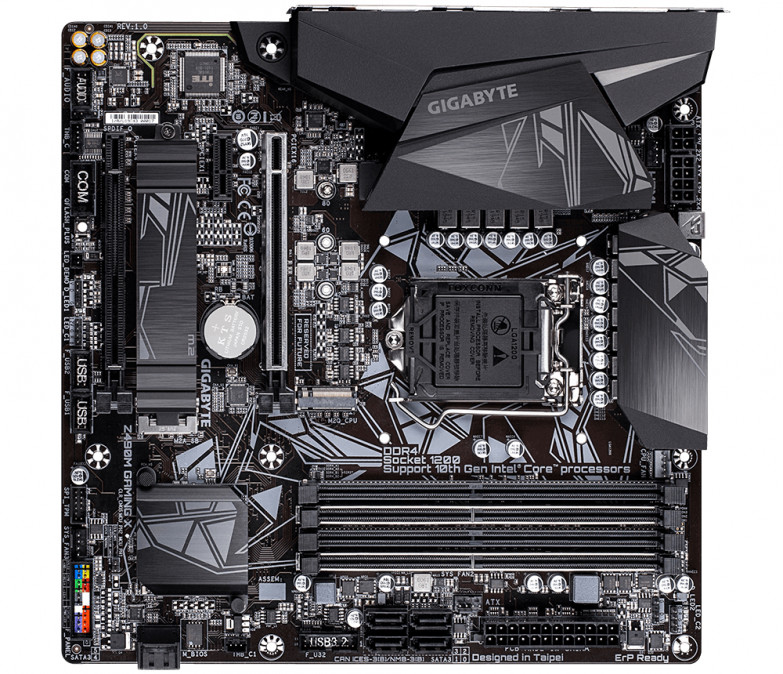 Gigabyte GA-Z490M GAMING X Intel Z490 LGA1200 mATX alaplap PC
