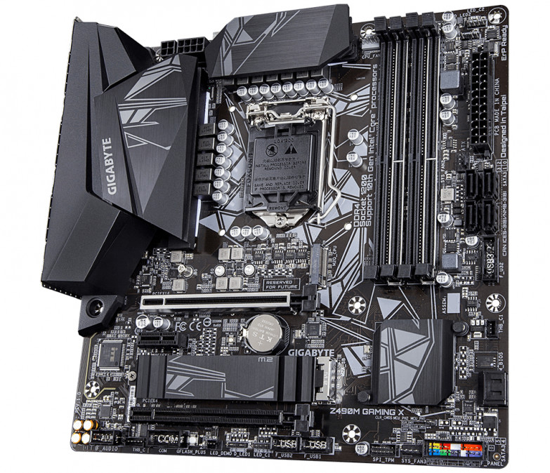 Gigabyte GA-Z490M GAMING X Intel Z490 LGA1200 mATX alaplap PC
