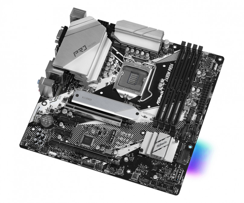 ASRock Z490M PRO4 Intel Z490 LGA1200 mATX alaplap PC