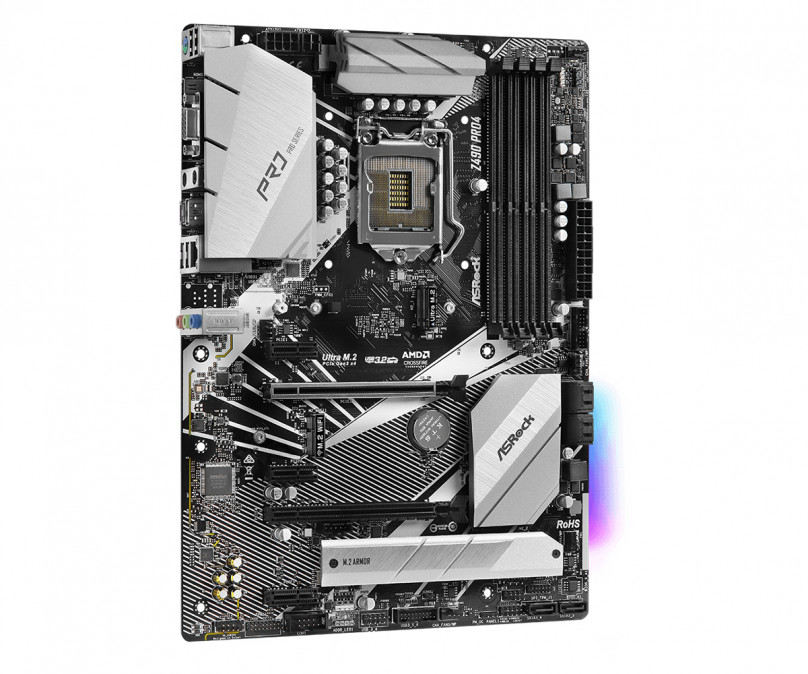 ASRock Z490 PRO4 Intel Z490 LGA1200 ATX alaplap PC