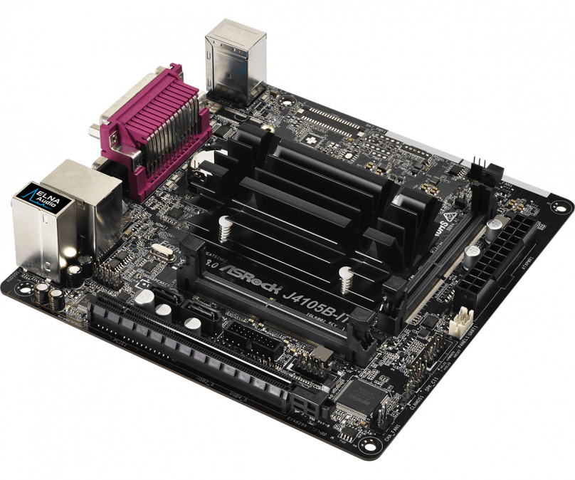 ASRock J4105B-ITX Intel J4105 mini-ITX alaplap PC