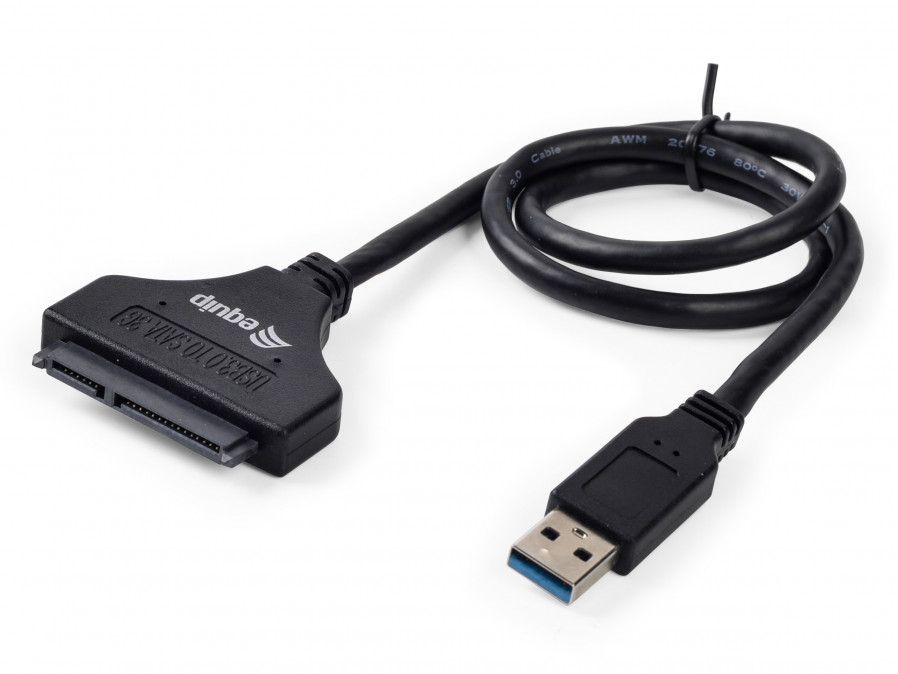 Equip Átalakító - 133471 (USB3.0 - SATA, fekete) PC