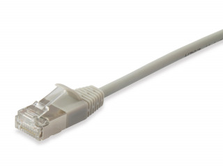 Equip Slim Kábel - 606112 (S/FTP patch kábel, Vékony, CAT6A, Réz, LSOH, 10Gb/s, bézs, 0,25m) PC