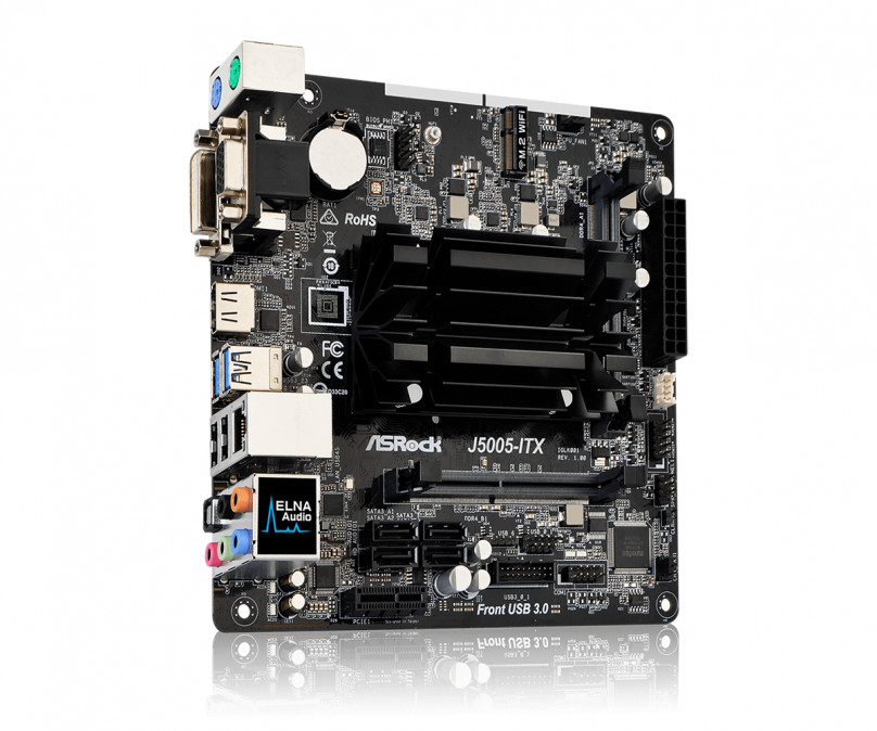 ASRock J5005-ITX Intel J5005 mini-ITX alaplap PC
