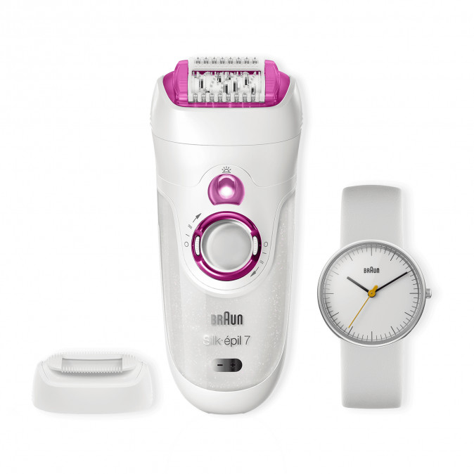 BRAUN SE7-521GS epilátor + Braun noi karóra Otthon