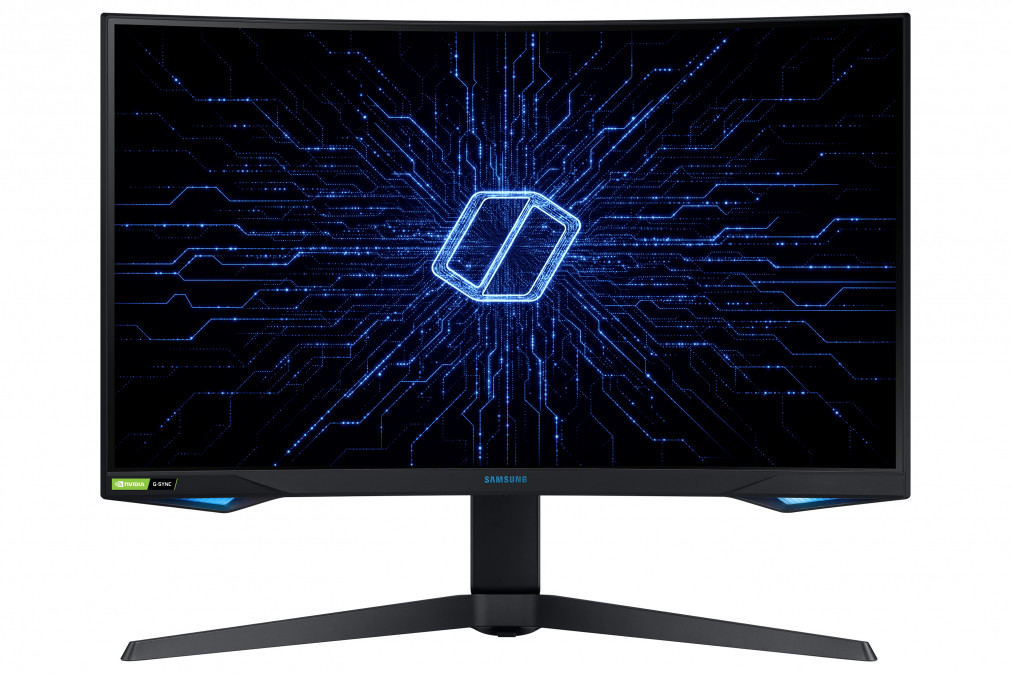 Samsung Monitor 27" - C27G75TQSU (VA, 16:9, 2560x1440, 350cd/m2, 1ms, DP1.4, HDMI, USB, fekete, ívelt) PC