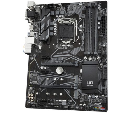 Gigabyte Alaplap - Intel B460 HD3 s1200 (B460, 4xDDR4 2933MHz, 6xSATA3, RAID, 2xM.2, 6xUSB2.0, 6xUSB3.2) PC