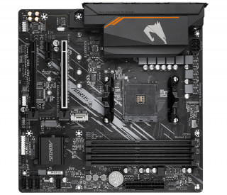 Gigabyte Alaplap - AMD B550M AORUS ELITE AM4 (B550, 4xDDR4 3200MHz, 2xPCI-E, RAID, 6xSATA3, M.2, 6xUSB2.0, 8xUSB3.1) PC