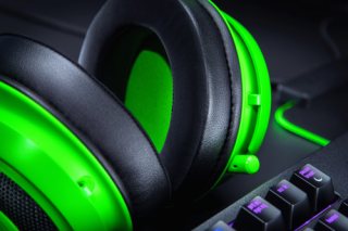 Razer Kraken Green - Oval headset PC