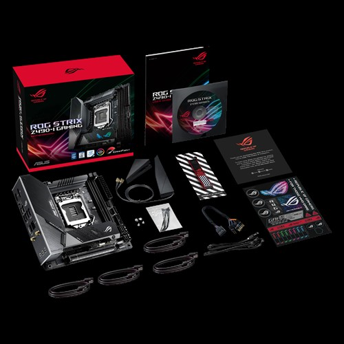 ASUS ROG STRIX Z490-I GAMING LGA 1200 mini-ITX alaplap PC
