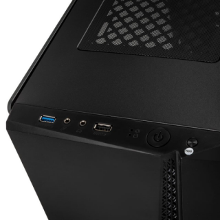 Számítógépház Kolink Quantum RGB E-ATX Edzett üveg Fekete PC
