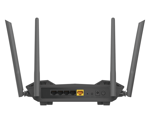 D-Link DIR-X1560 vezetéknélküli router Kétsávos (2,4 GHz / 5 GHz) Gigabit Ethernet Fekete PC