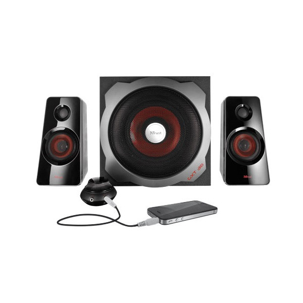 Trust GXT38 [2.1] - Fekete PC