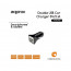 APPROX Telefon töltő autós - 2db USB2.0, 5V/3.1A, Fekete thumbnail
