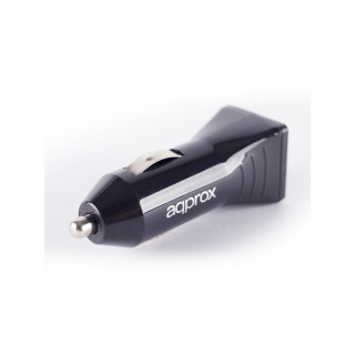 APPROX Telefon töltő autós - 1db USB2.0, 5V/1A, Fekete Otthon