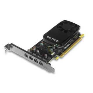 Leadtek Videókártya - Quadro P1000 (4096MB GDDR5, 128bit, 640 CUDA® Cores, PCI-E 3.0 x16, 4x Mini DP, Low Profile) PC