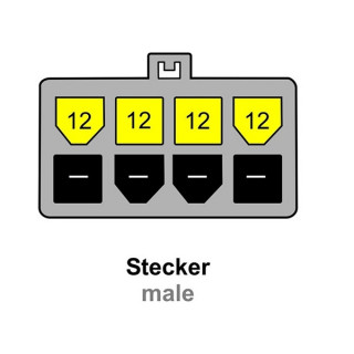 Delock Kábel - 82405 (Alaplapi átalakító kábel, 8 tus EPS -> 4 tus ATX/P4, 15cm) PC