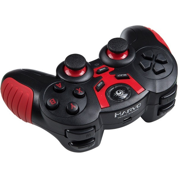 Marvo Gamepad Vezeték nélküli - GT-60 (Telefonokhoz (4,0 - 8,5 cm), Bluetooth, USB, Android kompatibilis, fekete) PC