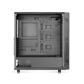 DeepCool Számítógépház - MATREXX 55 ADD-RGB 3F (fekete, ablakos, 3x12cm ventilátor, ATX, mATX, 1xUSB3.0, 2xUSB2.0) PC