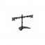 MOUNT-WALL Equip Monitor konzol - 650118 (13"-27", 2 monitor, dönthető, forgatható, állítható magasság Max.: 8kg, acél, thumbnail