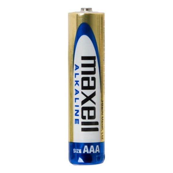 Maxell Elem - Alkáli elem,  4db AAA (LR03), 1,5V (no mercury) PC